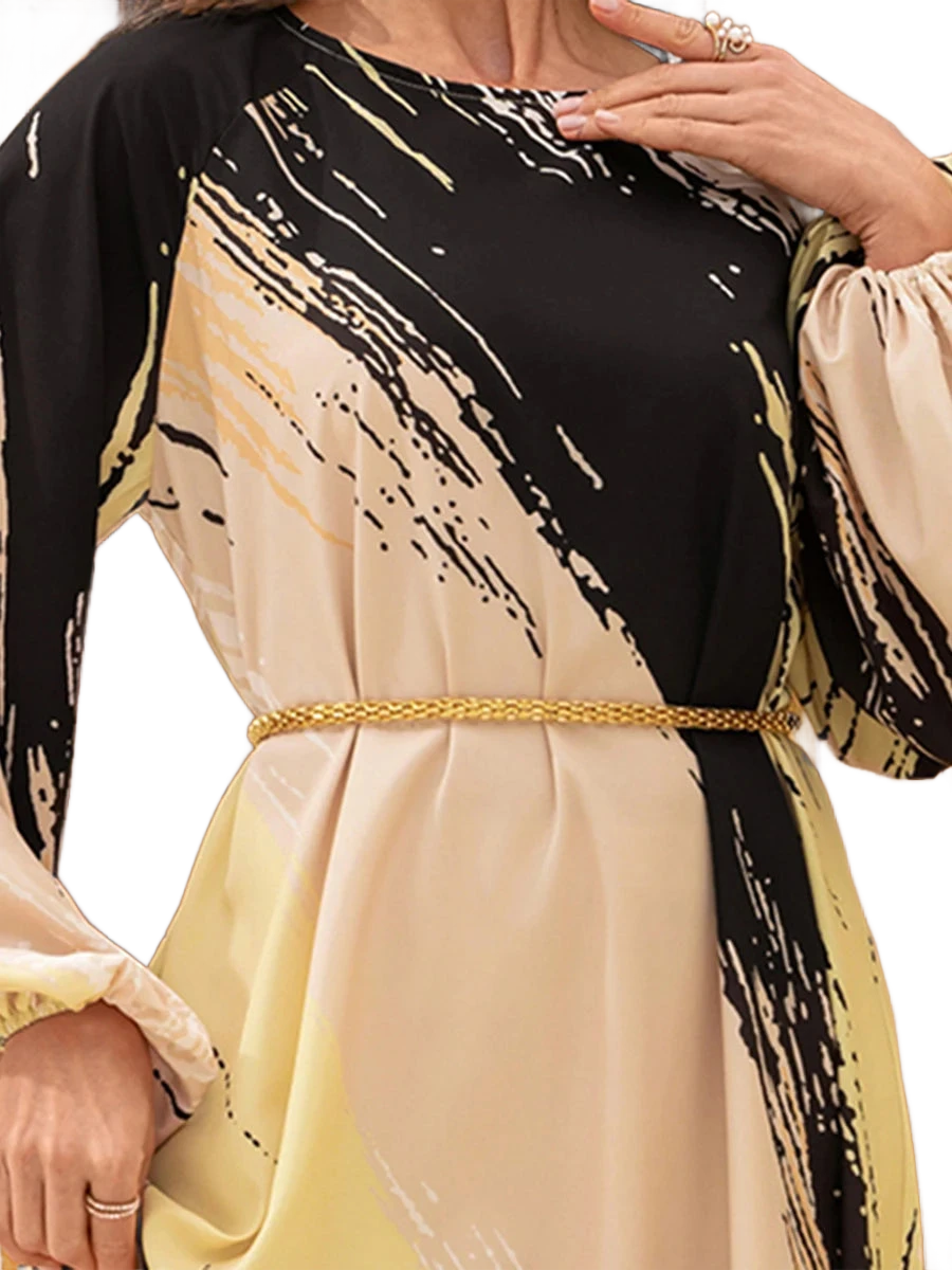 Amar™ Ronit - שמלת מקסי פרחונית אלגנטית