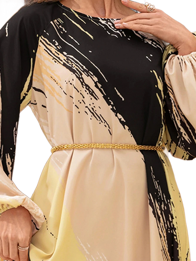 Amar™ Ronit - שמלת מקסי פרחונית אלגנטית