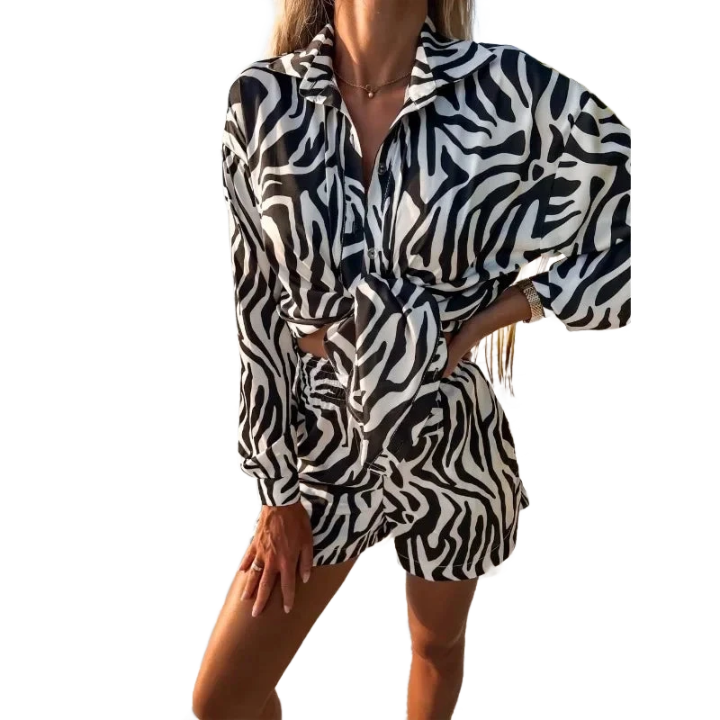 Amar™ Zohar - סט חולצה ומכנסיים מודפס