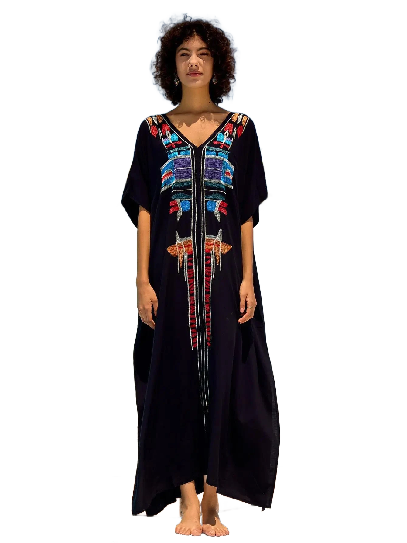 Amar™ Tova - שמלת קימונו רחבה