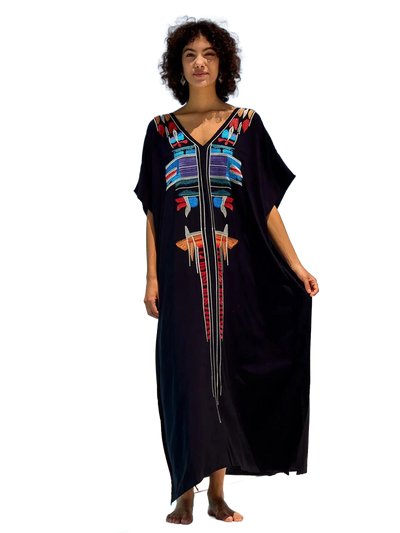 Amar™ Tova - שמלת קימונו רחבה