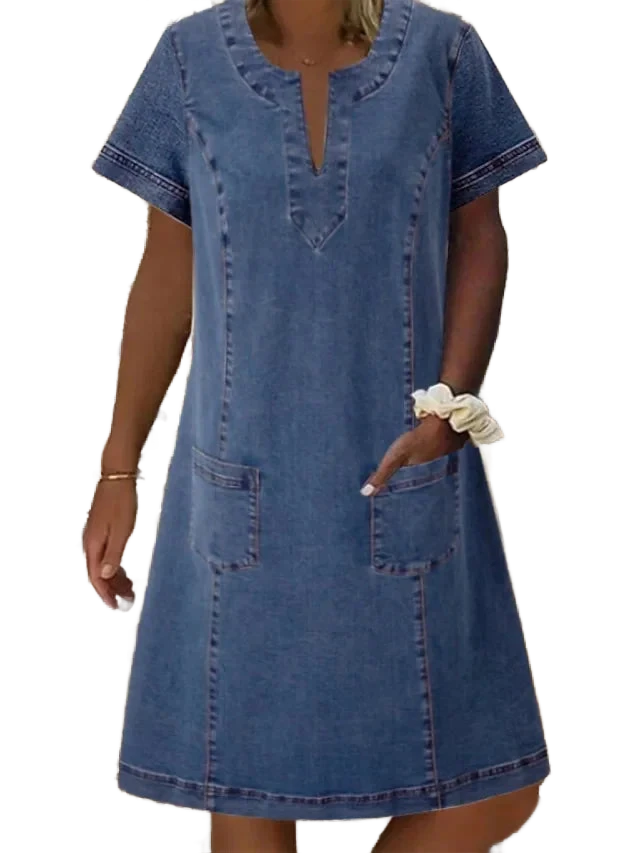 Amar Eden - שמלת ג'ינס וינטג' קייצית