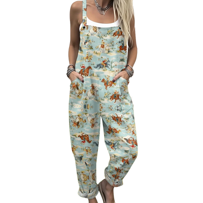 Amar Ronit - אוברול פרחוני בוהו שיק לנשים