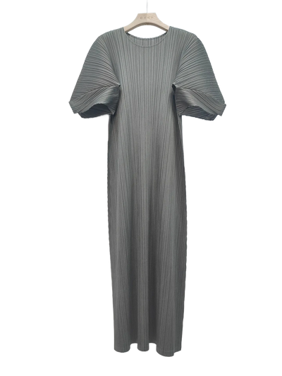 Amar™ Yael - שמלת מקסי עם צווארון עגול