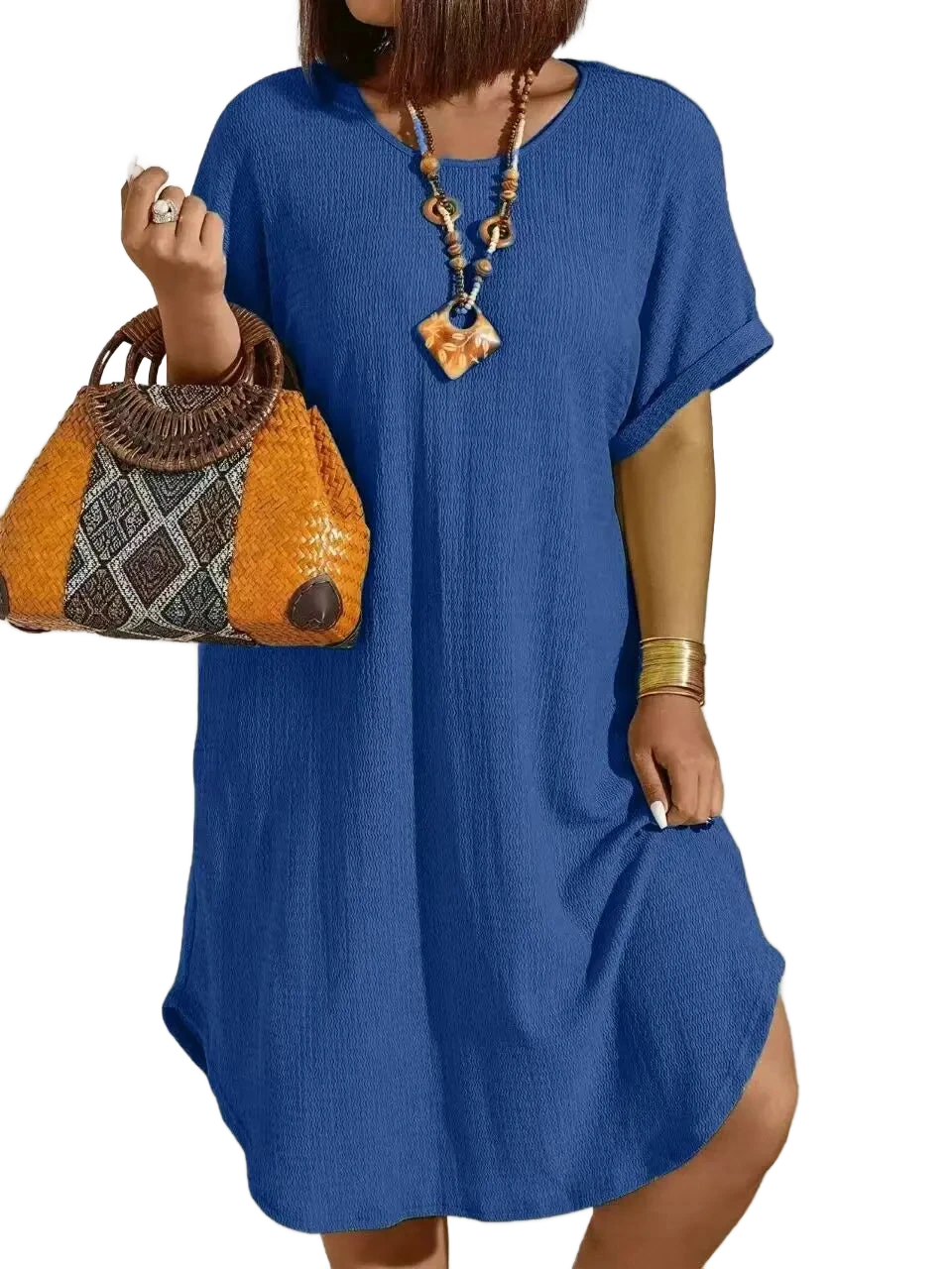 Amar™ Maya - שמלה עם שרוולים קצרים