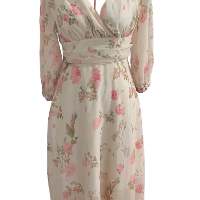 Amar™ Shaked - שמלת מקסי פרחונית אביבית