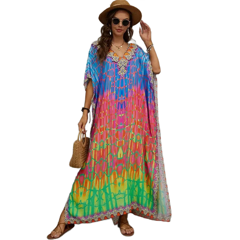 Amar™ Adi - שמלת כיסוי מקסימום חוף בוהו