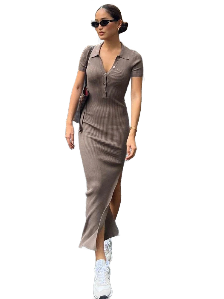 Amar™ Rotem - שמלת מקסי אלגנטית לנשים