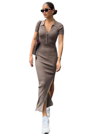 Amar™ Rotem - שמלת מקסי אלגנטית לנשים