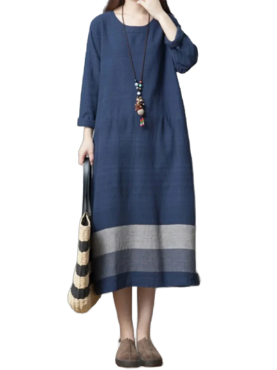 Amar™ Atara - שמלת נוחות וינטג' מחמיאה