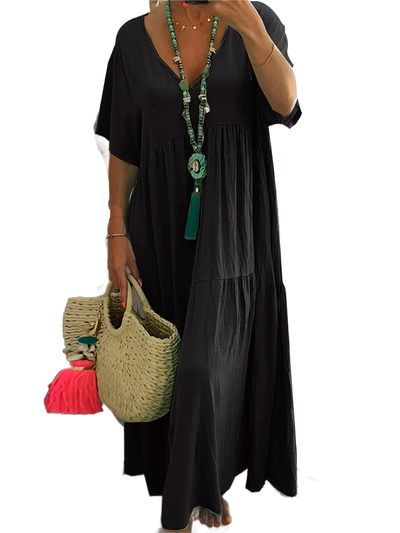 Amar™ Eden - שמלת מידי פליסה