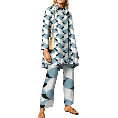 Amar™ Mijal - סט מודפס קז'ואל