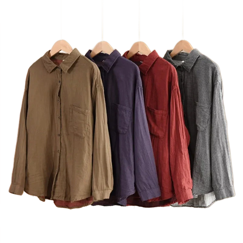 Amar™ Maya - חולצת וינטג' ארוכה