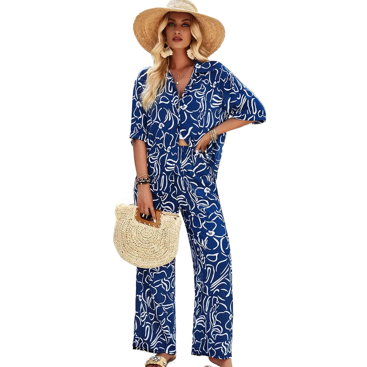 Amar™ Tziporah - סט דו-חלקי מודפס