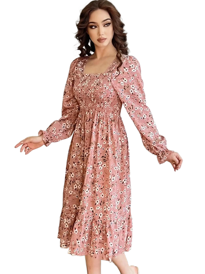 Amar™ Hodaya - שמלת מוסלין פרחונית לנשים