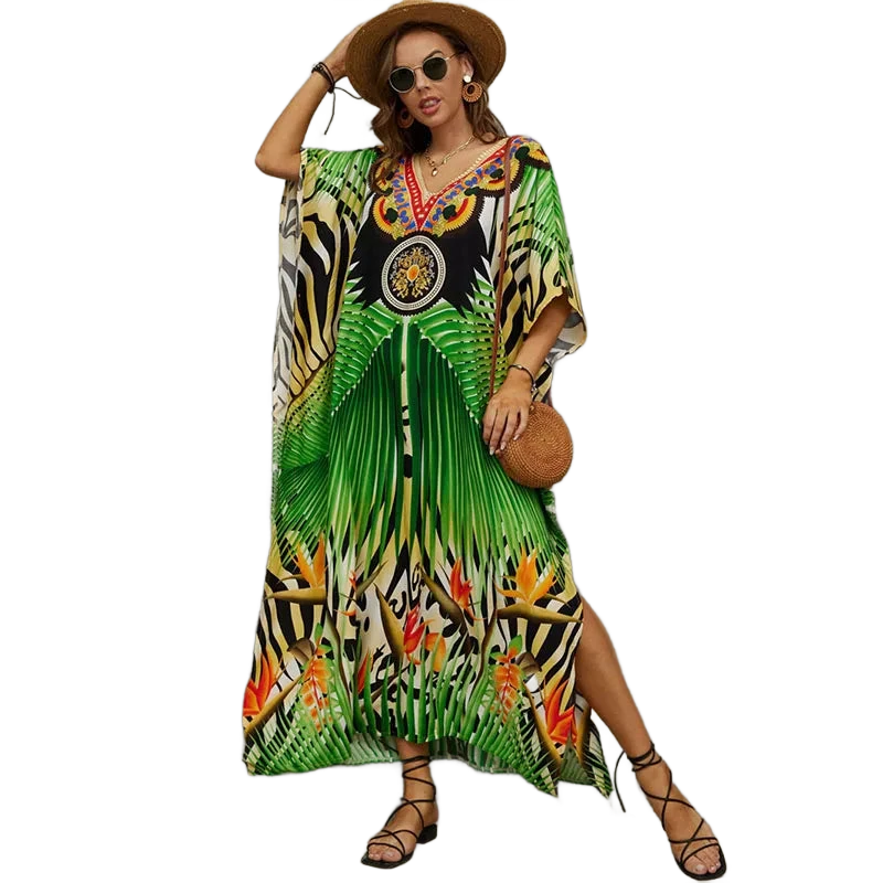 Amar™ Adi - שמלת כיסוי מקסימום חוף בוהו