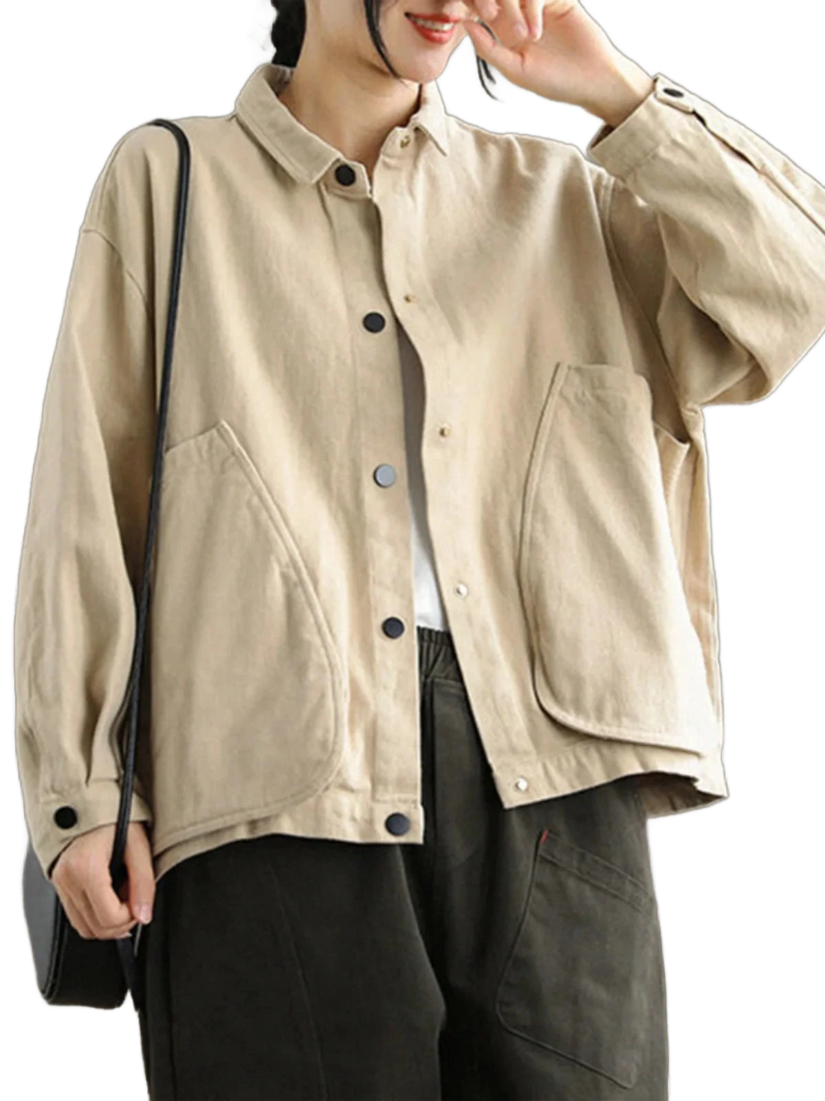 Amar™ Shira - מעיל ארוך עם שרוולים ארוכים