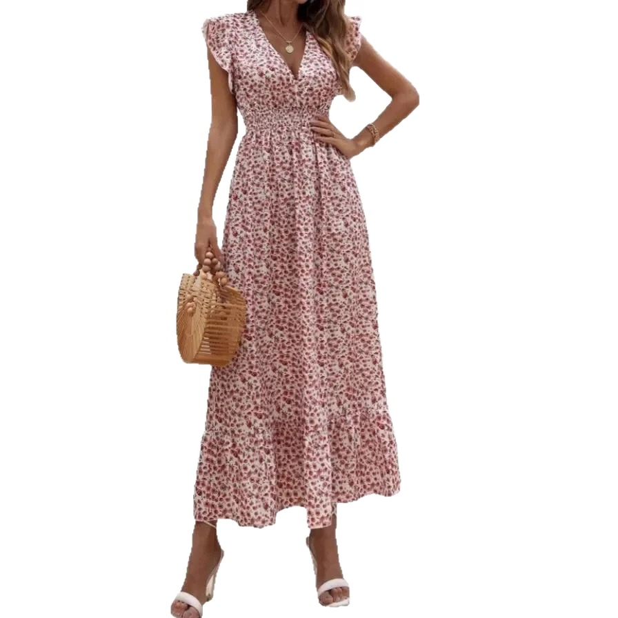 Amar™ Einat - שמלת מידי פרחונית