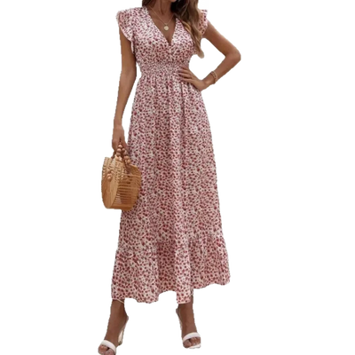 Amar™ Einat - שמלת מידי פרחונית