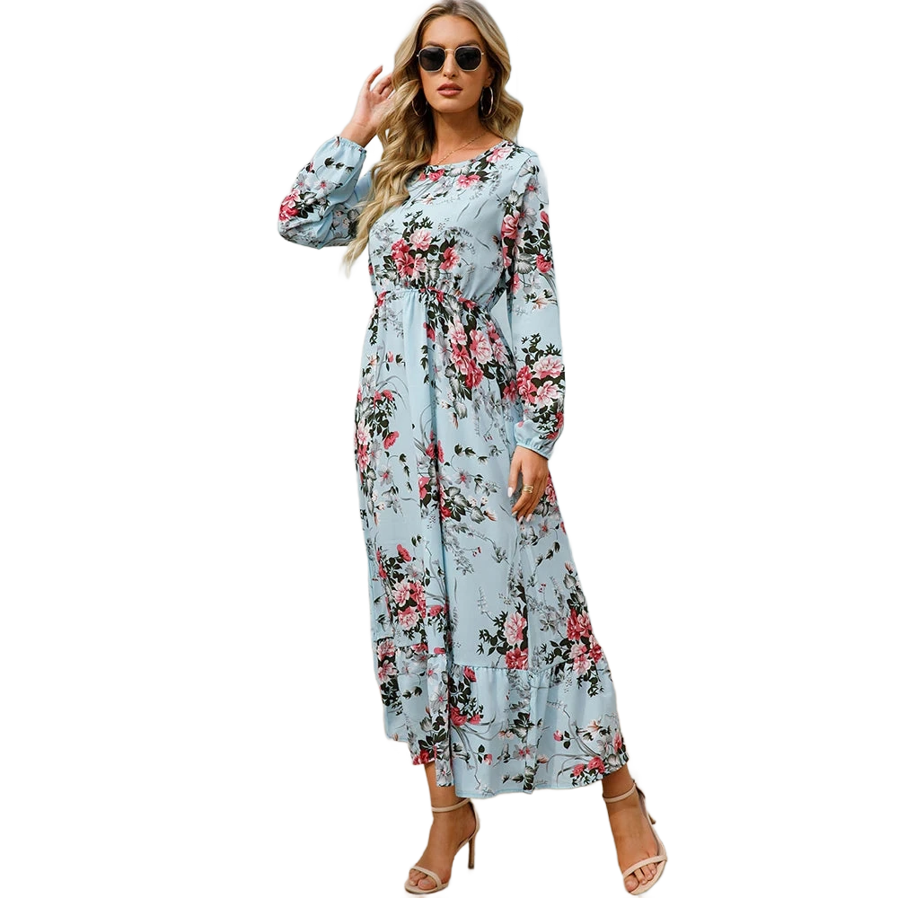 Amar™ Leah - שמלות מקסי בדי פרחים בוהו