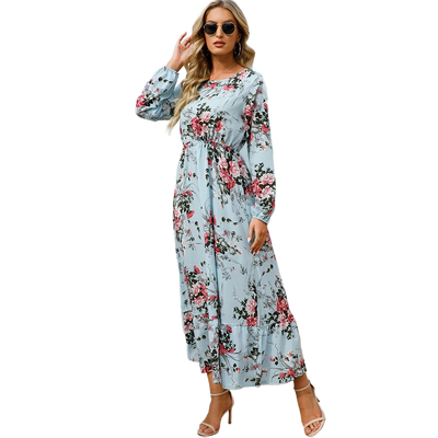 Amar™ Leah - שמלות מקסי בדי פרחים בוהו