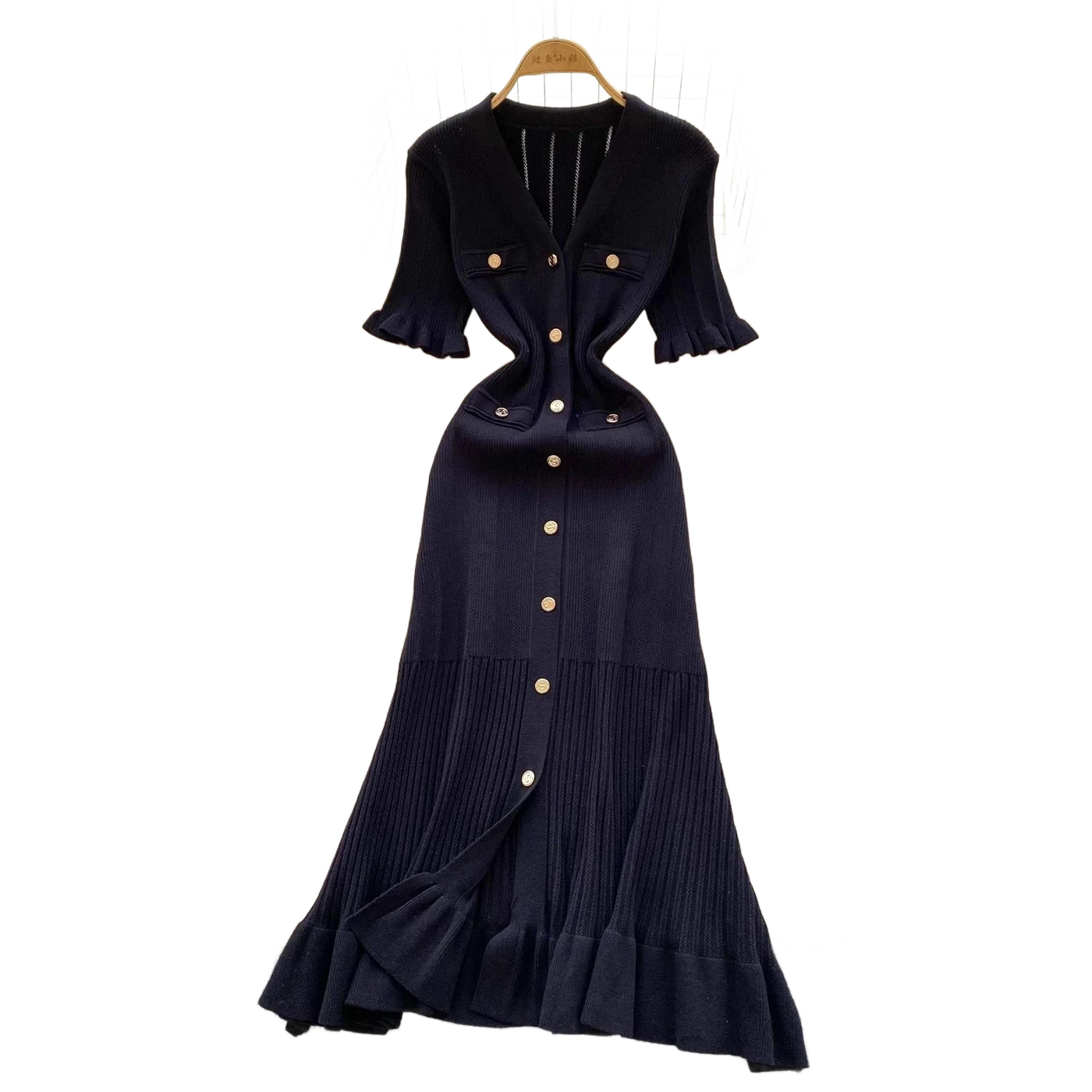 Amar™ Gal - שמלה סרוגה אלגנטית