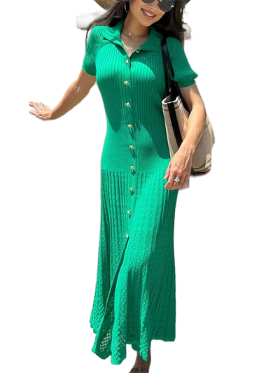 Amar™ Levona - שמלת סריג אלגנטית