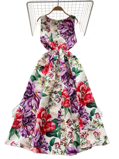 Amar™ Zemira - שמלת נשף מודפסת יוקרתית