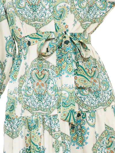 Amar™ Izabella - שמלות עם צווארון פרחוני גבוה