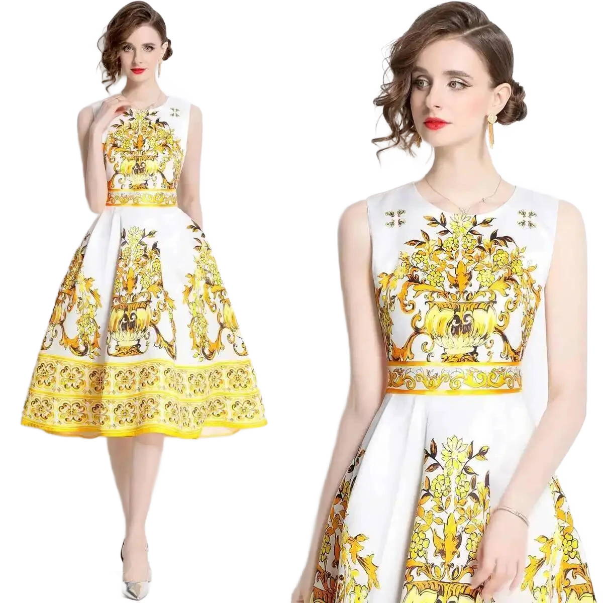 Amar™ Meital - שמלת קיץ פרחונית עוצרת נשימה