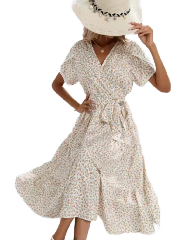 Amar™ Galit - שמלת בוהו פרחונית