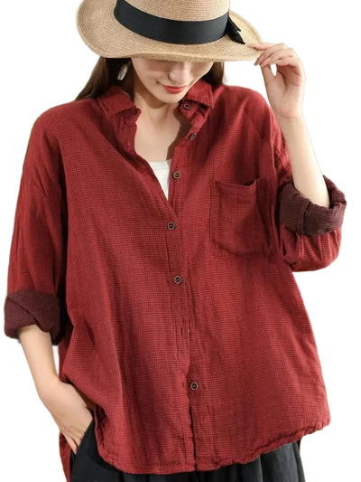 Amar™ Maya - חולצת וינטג' ארוכה