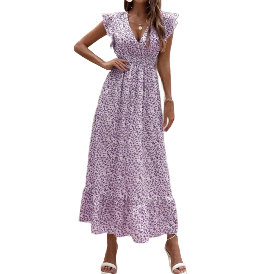 Amar™ Einat - שמלת מידי פרחונית