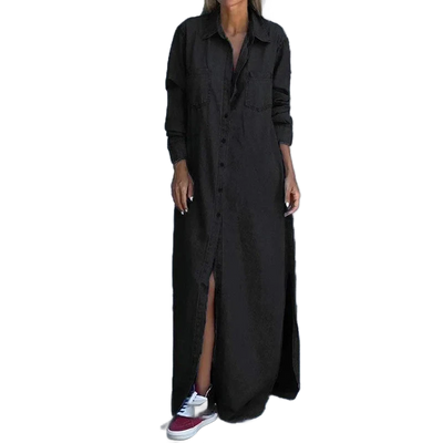 Amar™ Atara - שמלת מקסי אלגנטית ונינוחה