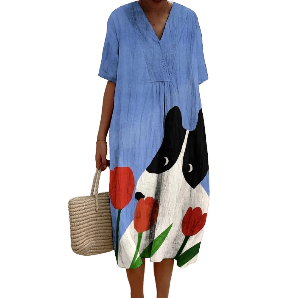 Amar™ Vered - שמלת מקסי פרחונית