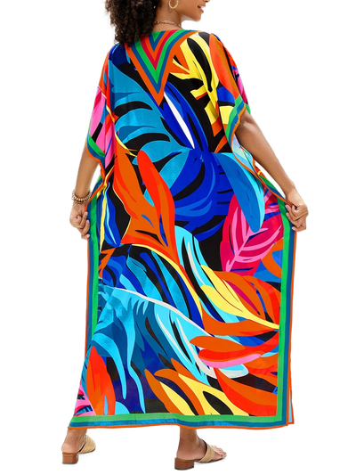 Amar™ Noa - שמלת קאפטן צבעונית לנשים