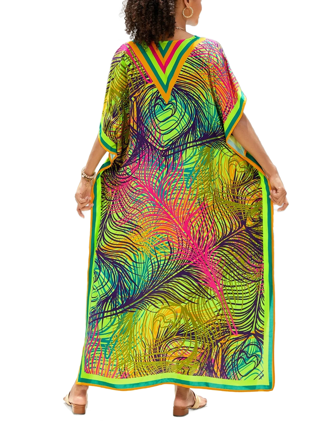 Amar™ Rachel - שמלת קפטן צבעונית