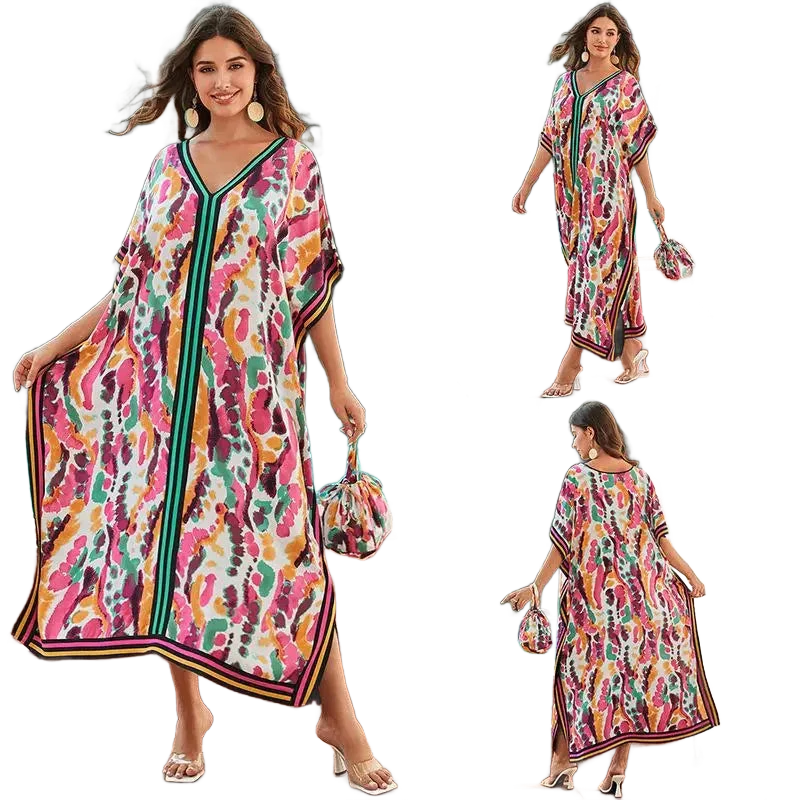 Amar™ Maya - שמלת קאפטן לנשים במידות גדולות