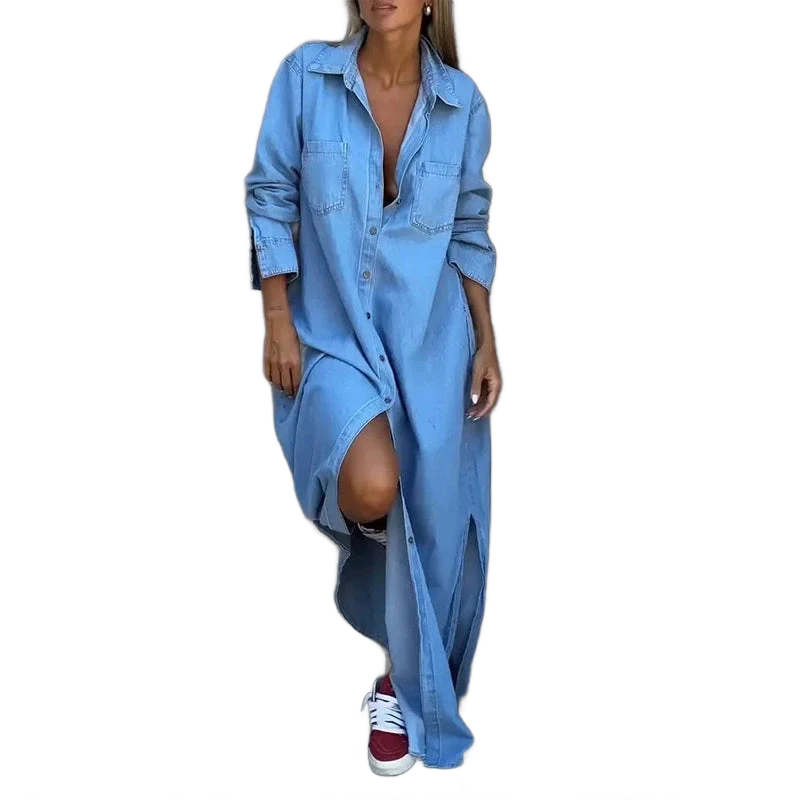 Amar™ Atara - שמלת מקסי אלגנטית ונינוחה