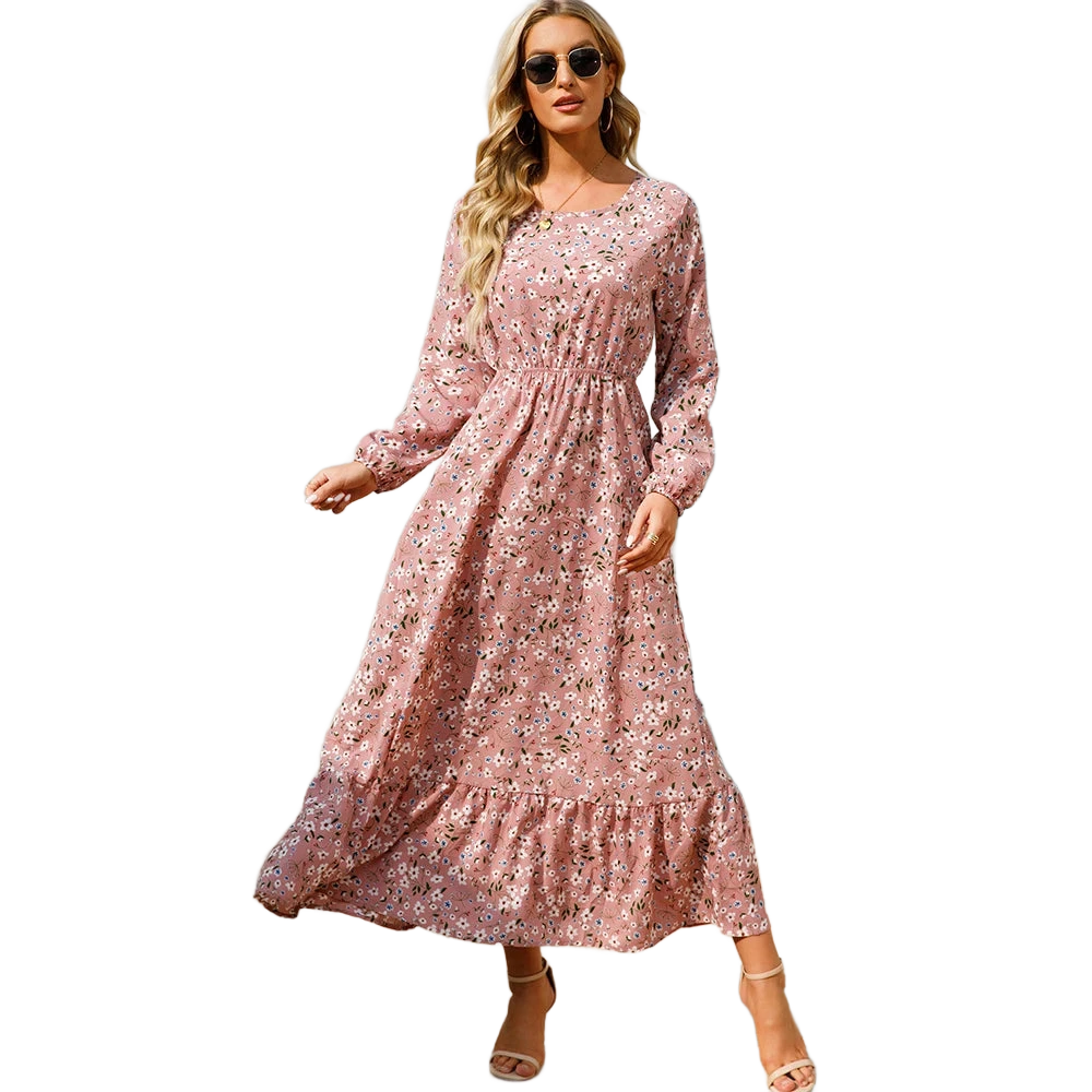 Amar™ Leah - שמלות מקסי בדי פרחים בוהו