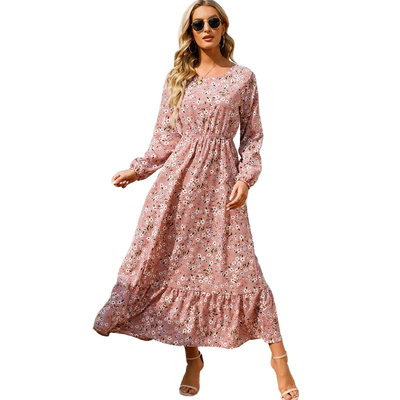 Amar™ Leah - שמלות מקסי בדי פרחים בוהו