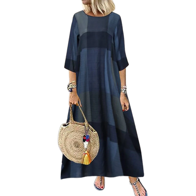 Amar™ Noga - שמלה וינטג’ אלגנטית מחמיאה