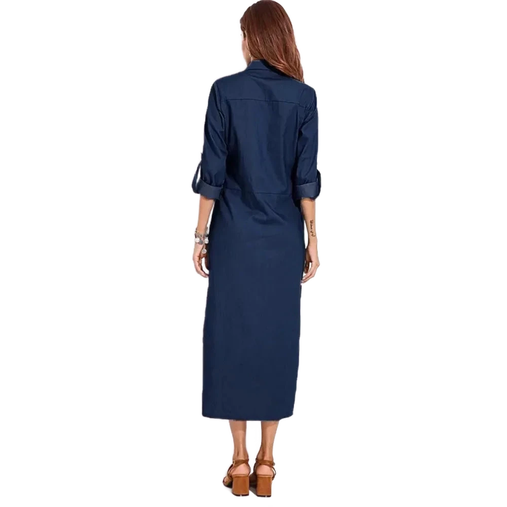 Amar Yehudit - שמלת ג’ינס קלאסית מחמיאה