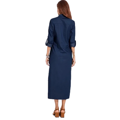 Amar Yehudit - שמלת ג’ינס קלאסית מחמיאה