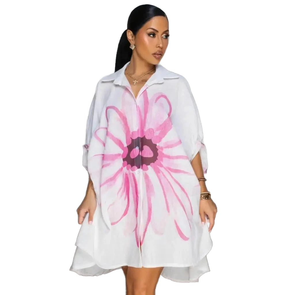 Amar™ Avigail - שמלת חולצה קז'ואל