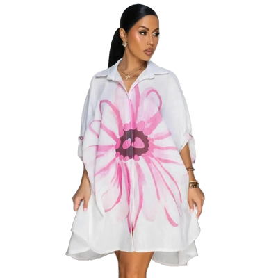 Amar™ Avigail - שמלת חולצה קז'ואל