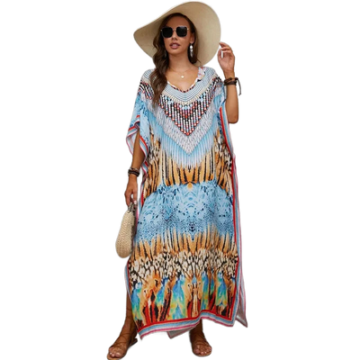 Amar™ Adi - שמלת כיסוי מקסימום חוף בוהו