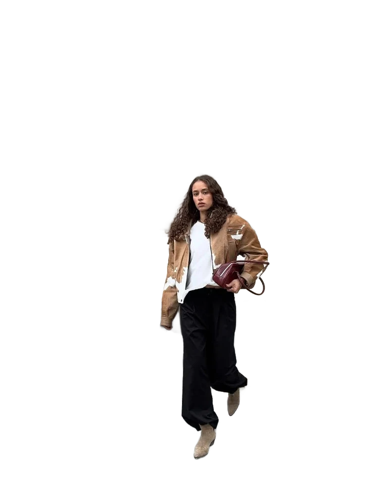 Amar™ Varda - סט 2 חלקים מעור מודפס