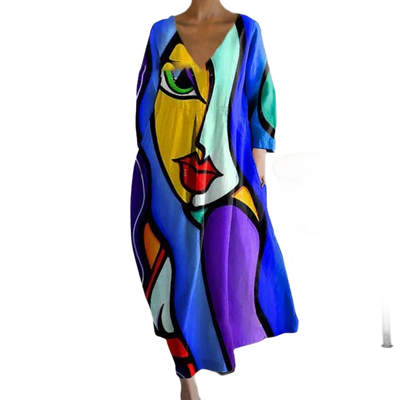 Amar™ Zohar - שמלת מקסי פרחונית