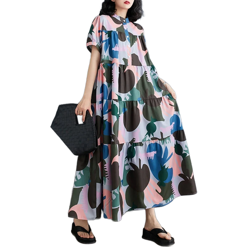 Amar™ Atara - שמלת בוהו שיק קייצית ורחבה